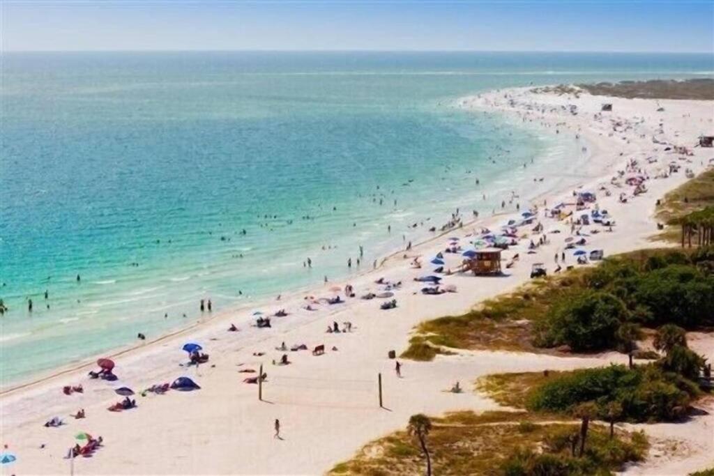 Lovely 1 Bedroom Unit Across From Lido Key Beach Sarasota Exterior foto